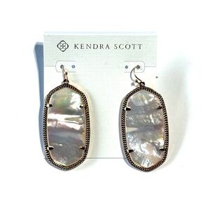 Kendra Scott Mother-of-Pearl Drop Earrings
